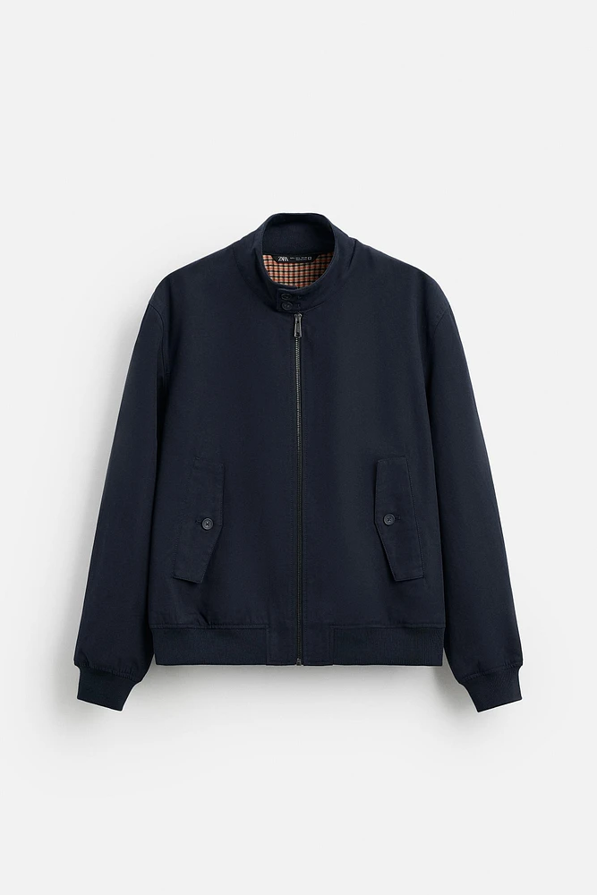 BLOUSON EN COTON AVEC POCHES