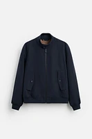 BLOUSON EN COTON AVEC POCHES