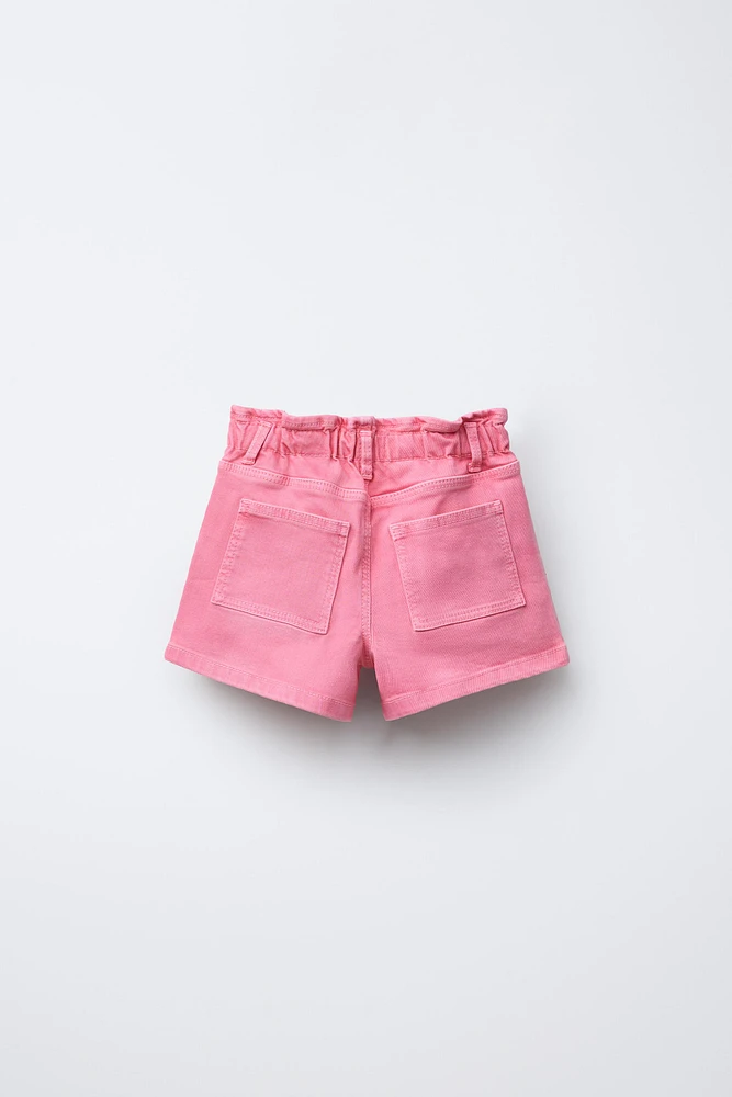 COMFORT TWILL PAPERBAG SHORTS
