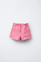COMFORT TWILL PAPERBAG SHORTS