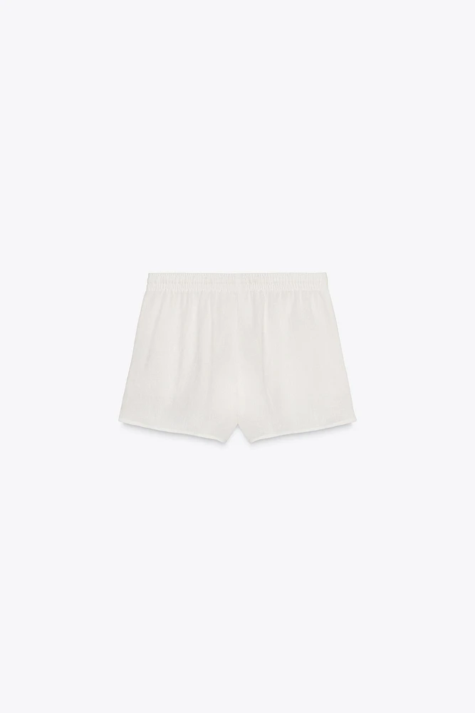 SHORT MINI À LIEN