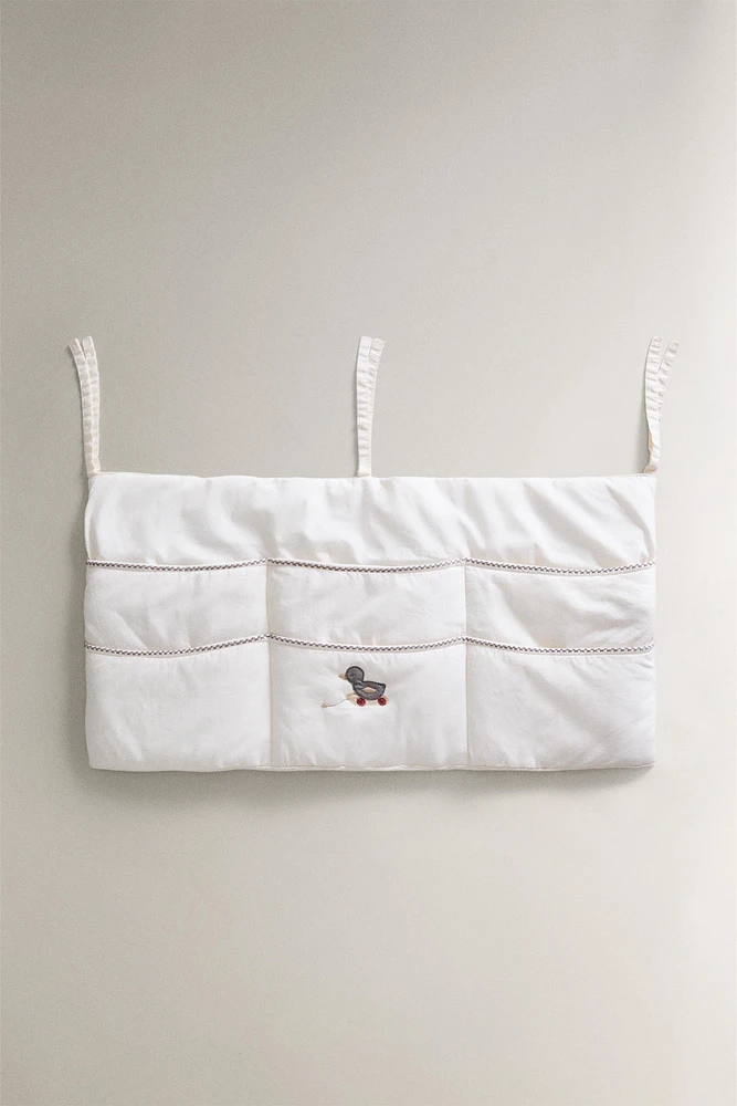 RANGEMENT LIT BÉBÉ COTON PETIT CANARD