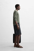BERMUDA DENIM RELAXED FIT