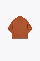 SHORT SLEEVE SAFARI SHIRT
