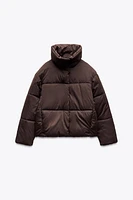 ANORAK REMBOURRÉ ET COURT IMPERMÉABLE COUPE VENT