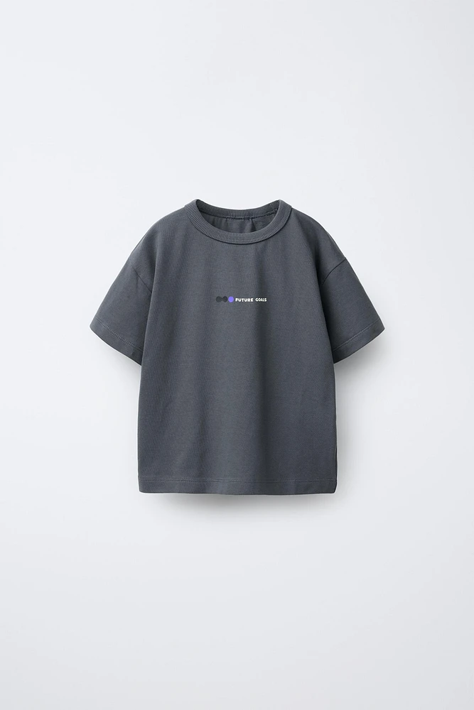 TEXT PRINT T-SHIRT