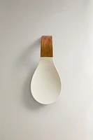 REPOSE-CUILLÈRE BOIS SILICONE