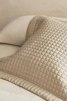 HOUSSE DE COUSSIN ÉDREDON MICROFIBRE
