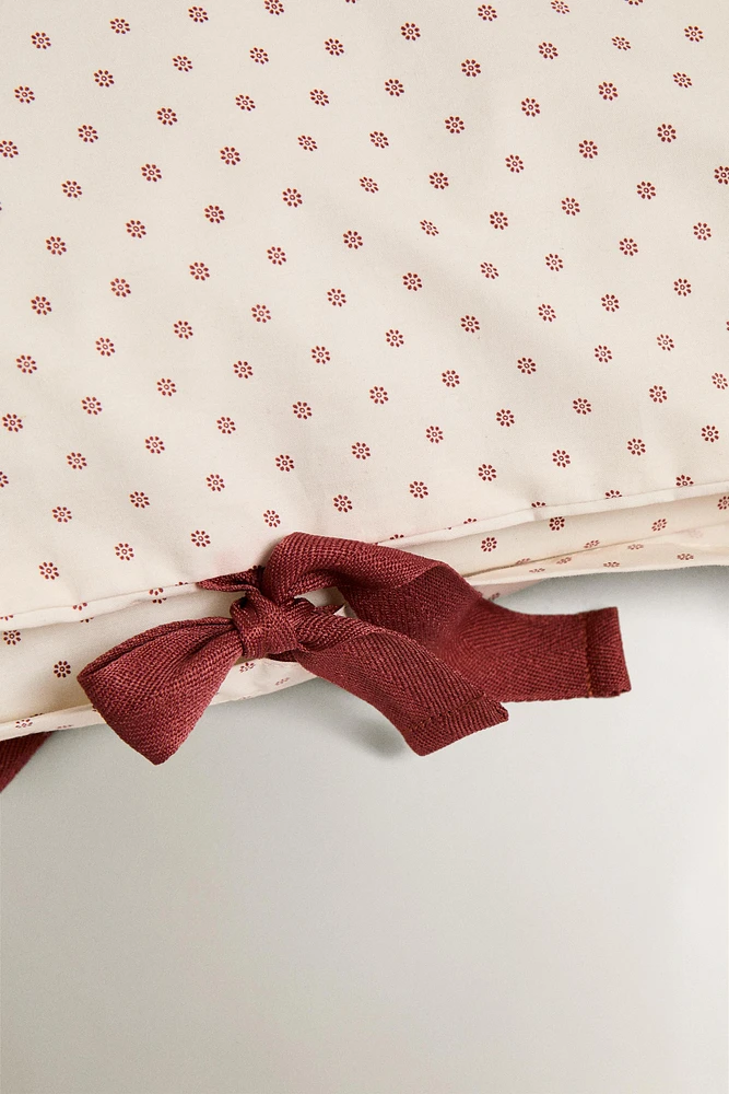 TAIE D’OREILLER ENFANT MINI-FLEUR