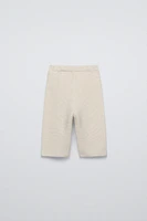 PANTALON EN MAILLE STRUCTURÉ
