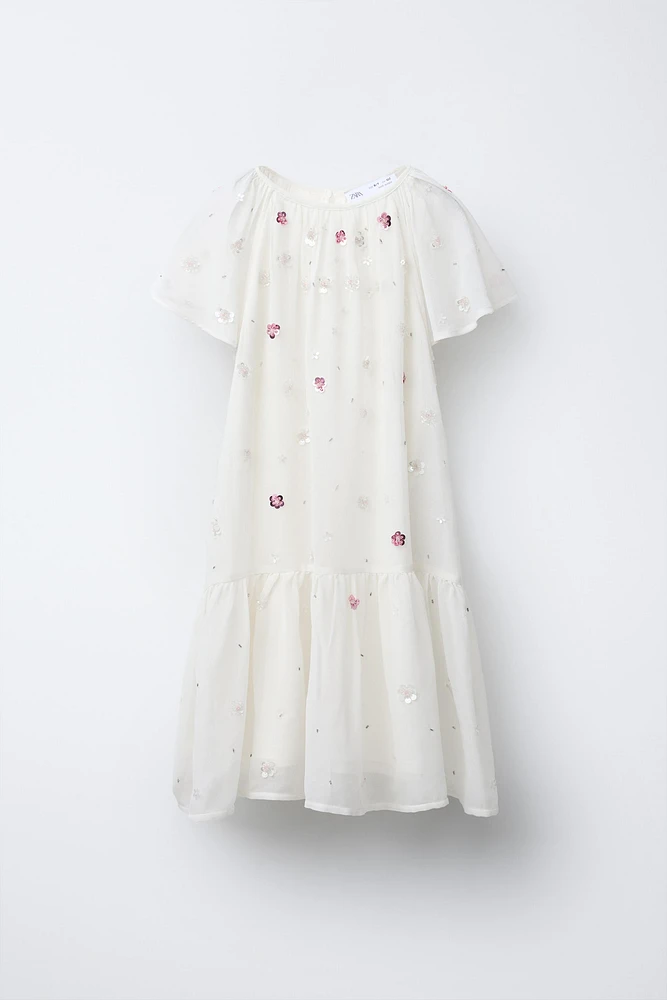 ROBE FLEURS FANTAISIE