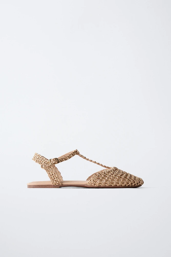 BRAIDED SLINGBACK SHOES