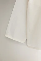 CHEMISIER LARGE ENFANT COTON UNI