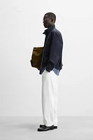 REGULAR FIT COTTON BLEND JACKET