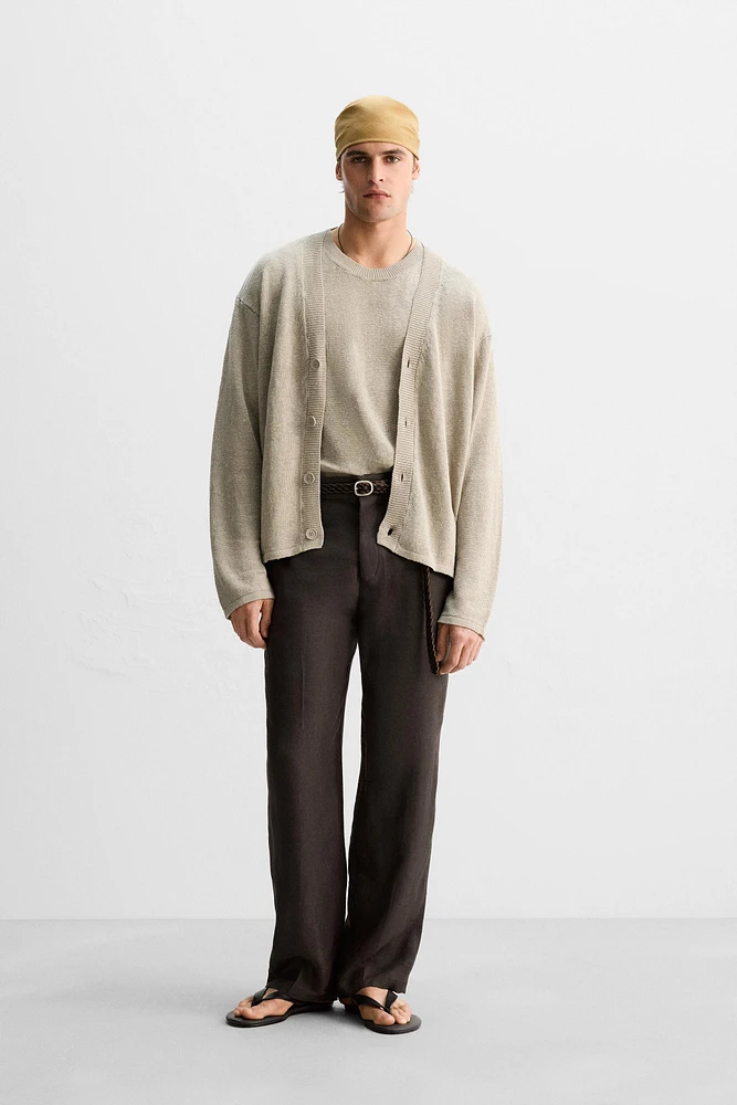 GILET 100 % LIN ÉDITION LIMITÉE