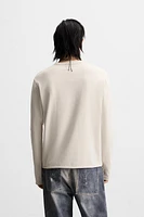 T-SHIRT AVEC RÉSILLE