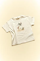 CHILDREN’S PALM TREE COTTON T-SHIRT