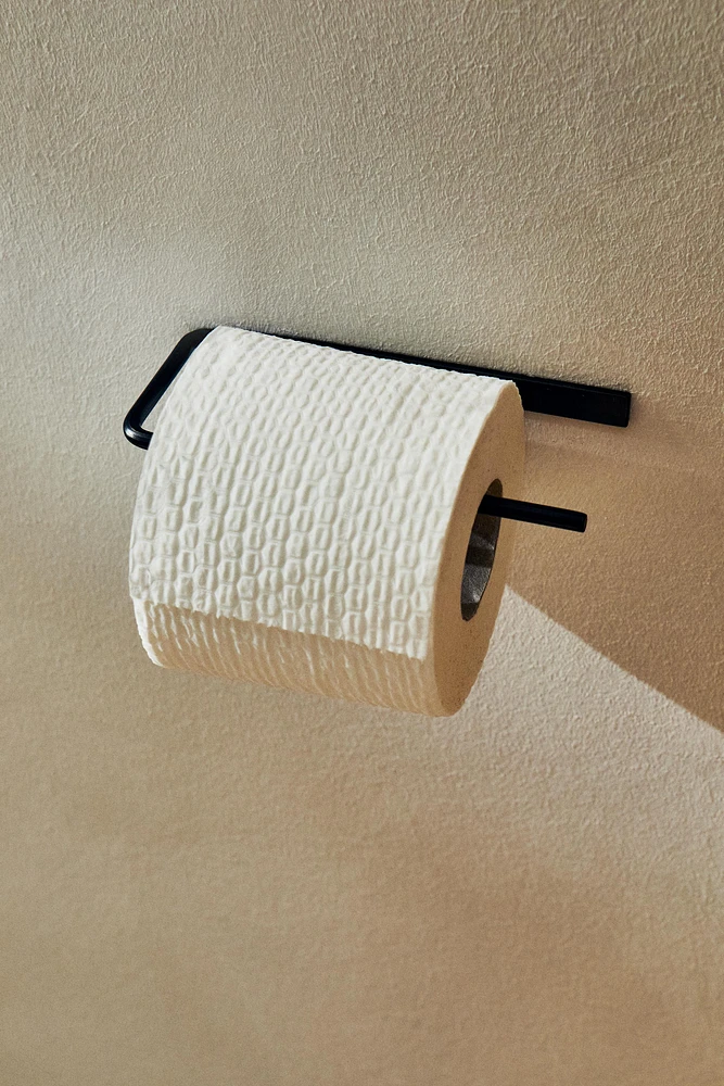 DÉROULEUR PAPIER SALLE DE BAIN MÉTAL FONCÉ