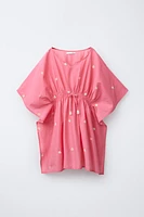 EMBROIDERED MIRROR KAFTAN