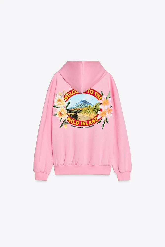 PRINTED HOODIE