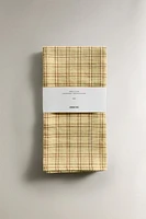 DYED THREAD KITCHEN TOWELS (SET OF 2)