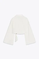RUSTIC BUCKLE TOP