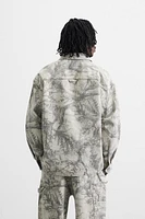 ABSTRACT PRINT OVERSHIRT