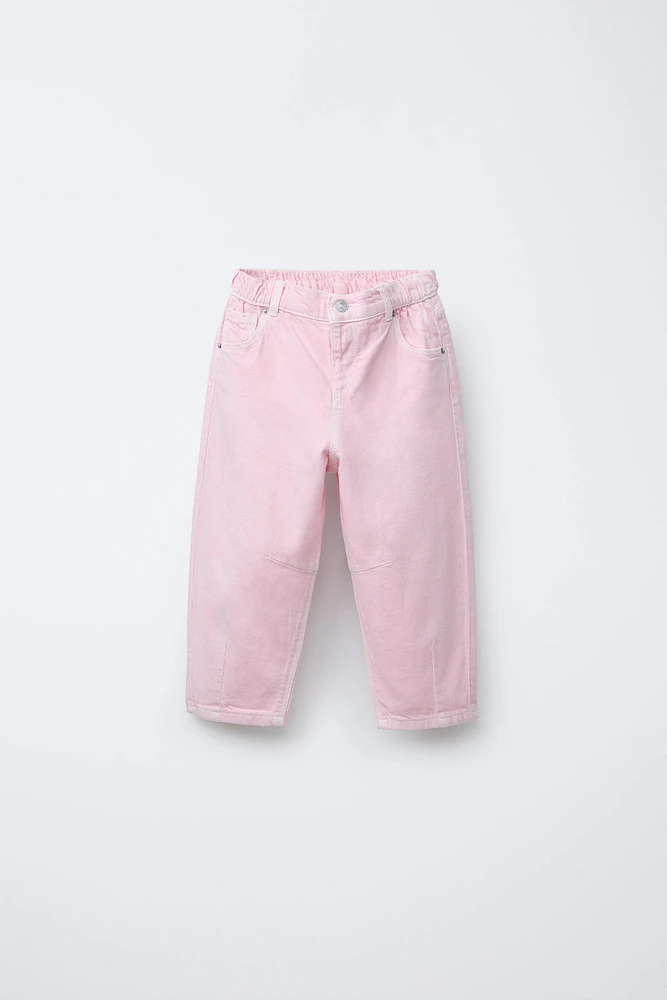 TWILL BALLOON PANTS