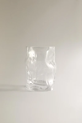WAVY GLASS TUMBLER