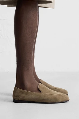 MOCASSINS EN CUIR