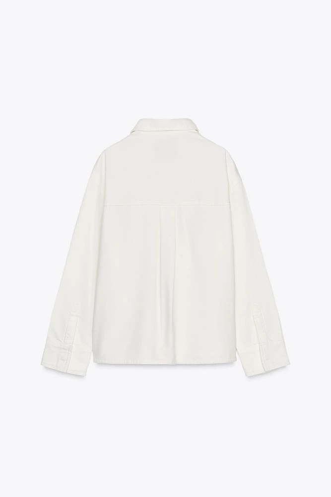 ZW COLLECTION POCKET OVERSHIRT