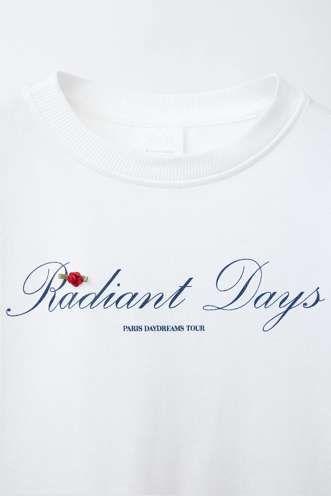 HEAVY TEXT T-SHIRT