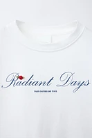 HEAVY TEXT T-SHIRT