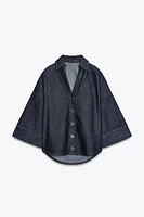 CHEMISE EN JEAN Z1975 À MANCHES LARGES