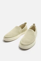 KNIT FABRIC SNEAKERS