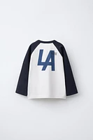 CONTRAST JOGGING T-SHIRT