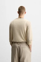 PULL RELAXED FIT SEMI-TRANSPARENT