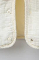 VESTE TEXTURÉE MATELASSÉE