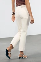 JEAN ZW COLLECTION BOOTCUT TAILLE HAUTE CROPPED