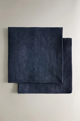 WASHED COLORED LINEN NAPKIN