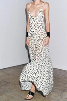 POLKA DOT MAXI DRESS