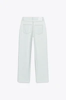 Z.09 STRAIGHT ANKLE HIGH WAIST CROSSOVER JEANS
