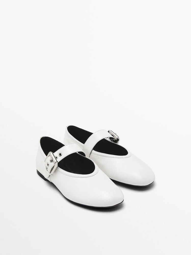 Ballerines soft avec boucle