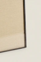 BLACK METAL PICTURE FRAME