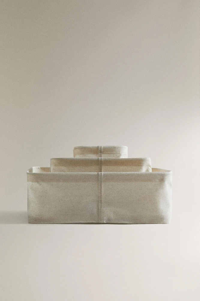 CORBEILLE DE RANGEMENT LIN
