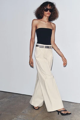 STRAPLESS TOP