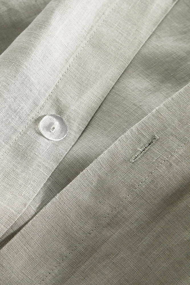 WASHED LINEN DUVET COVER (140 GXM²)
