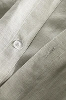 WASHED LINEN DUVET COVER (140 GXM²)