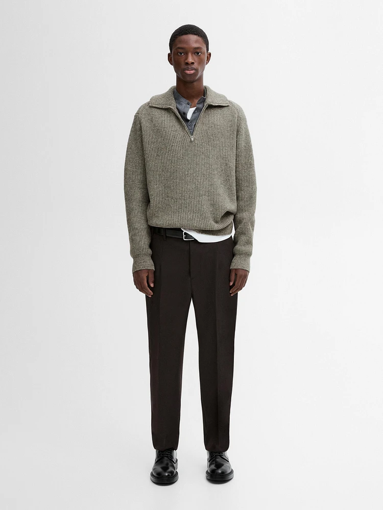 Pull coton col camionneur