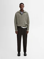 Pull coton col camionneur
